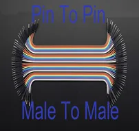 20Cm Pin To Pin Jumper Wire Dupont Line 40 Pin Arduino Male To Male Jumper Wire