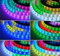 5V WS2812B Addressable LED Strip Light RGB 5 Meter 150 LEDs (30 LEDs Per Meter) IP65 Pixel Led Strip Waterproof with Silicon Coating in Pakistan
