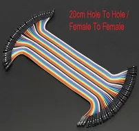 20Cm Hole To Hole Jumper Wire Dupont Line 40 Pin Arduino Jumper Wires