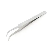 Bend Tweezers Stainless Steel Electronics Watchmakers Bent Tweezers