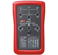 UNI T UT261B Phase Sequence Motor Rotation Indicator Meter