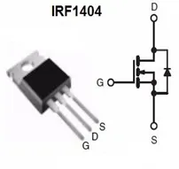 MOSFET IRF1404